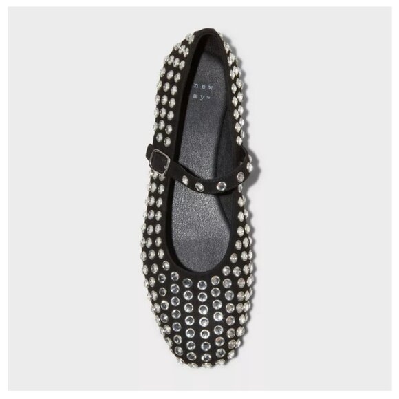 A New Day™ - Issa Rhinestone Mary Jane Ballet Flats - Picture 3 of 8